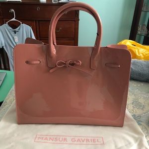 Mansur Gavriel Blush Pink Sun Bag NWT LARGE